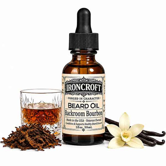 Backroom Bourbon: Beard Oil [Best Seller]