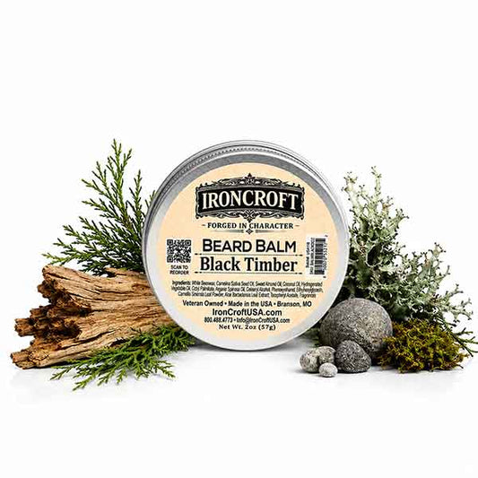 Black Timber: Beard Balm 2oz.