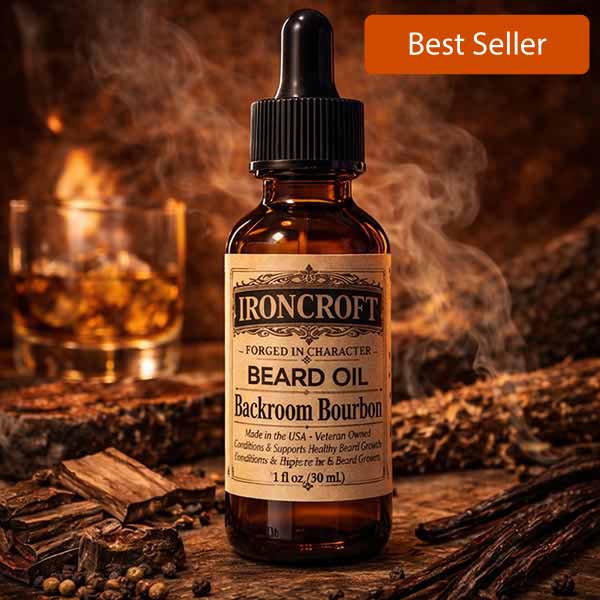 Backroom Bourbon: Beard Oil [Best Seller]