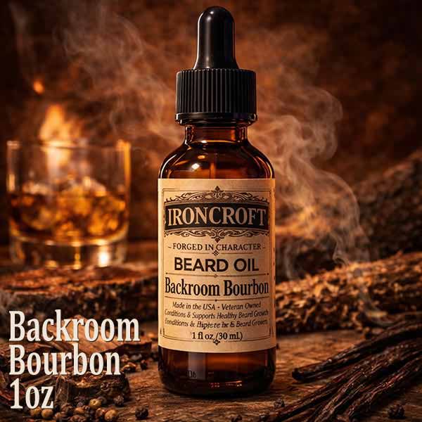 Backroom Bourbon: Beard Oil [Best Seller]