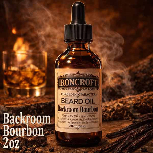 Backroom Bourbon: Beard Oil [Best Seller]
